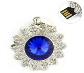 8GB USB Crystall Decorated Flash Drive