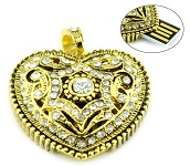 8GB Usb Flash Drive with Heart shape Pendent