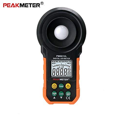 PEAKMETER Digital Light Lux Meter