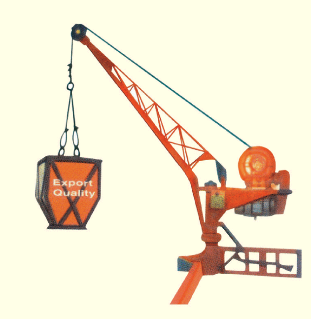 10 C.F.T Rope Hoist Machine