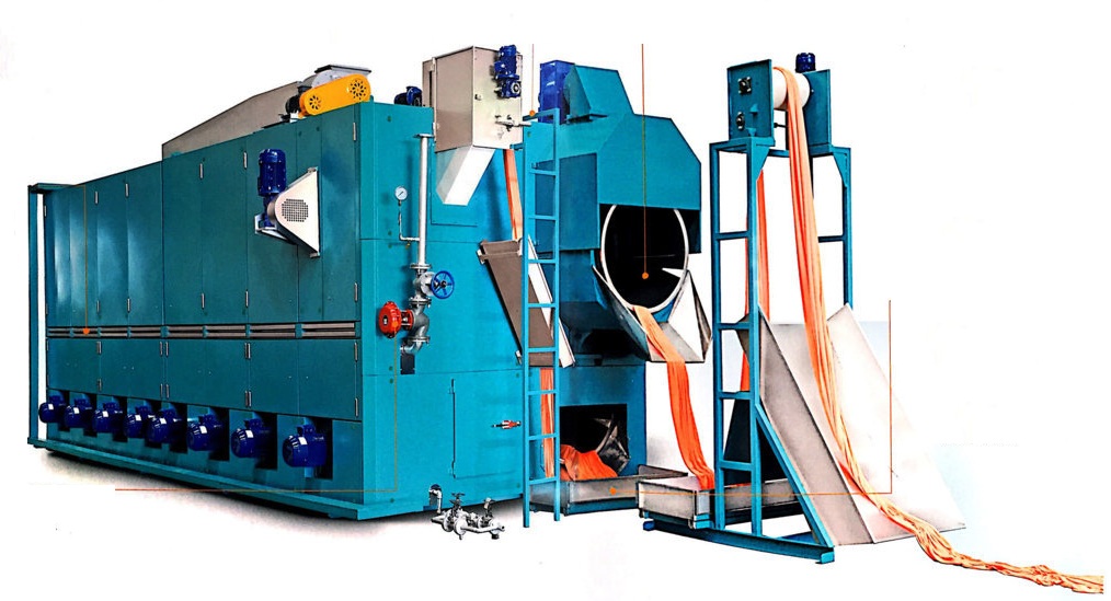 Continuous Tumbler Dryer Machine