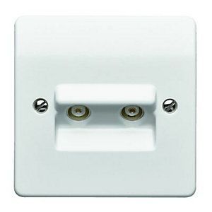 MK TV Socket Double, Modular G 3522